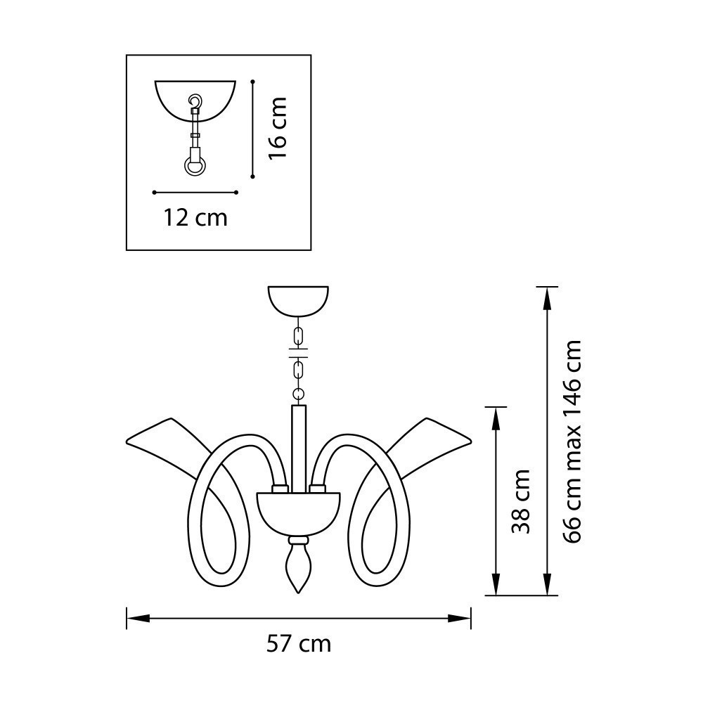 Lightstar (MD8129-6) Люстра STELLA LED 6х6W(Led) G9 ЯНТАРЬ (в комплекте) Lightstar (MD8129-6) Люстра STELLA LED 6х6W(Led) G9 ЯНТАРЬ (в комплекте)
